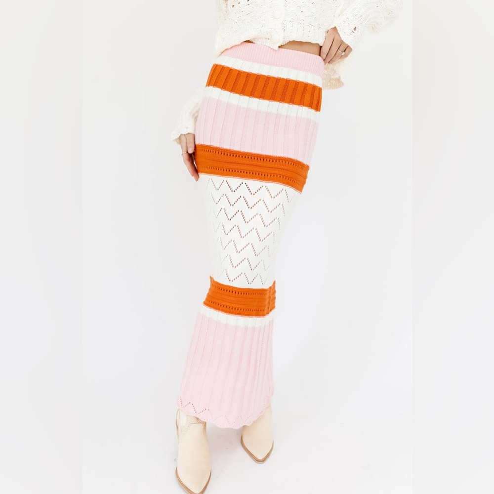 Indikah Knit Maxi Skirt